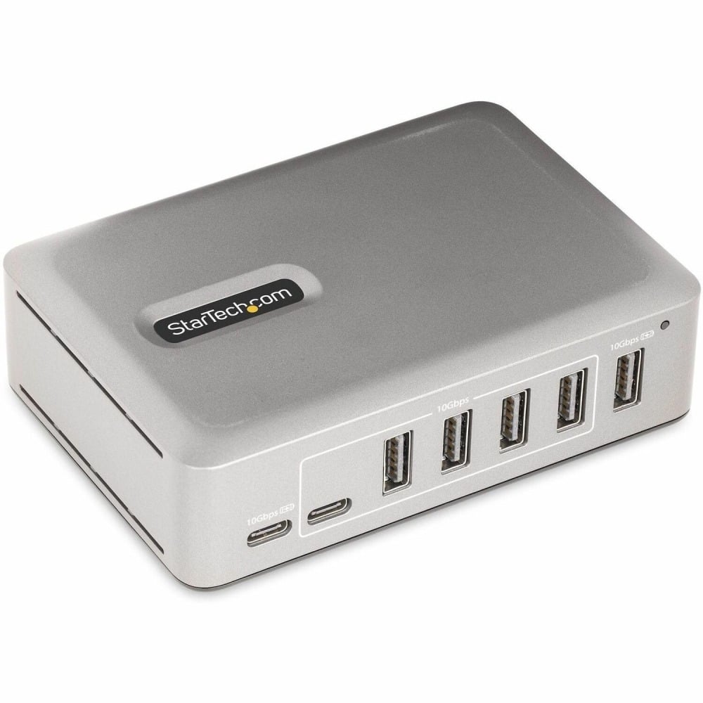 StarTech.com 7-Port USB-C Hub, 5x USB-A + 2x USB-C, Self-Powered w/ 65W Power Supply, USB 3.1 10Gbps Desktop/Laptop USB Hub w/ Charging MPN:10G5A2CS-USB-C-HUB
