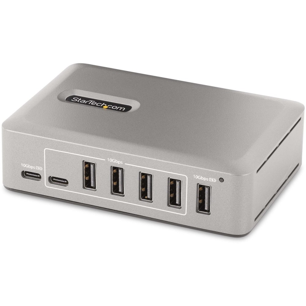 StarTech.com 10-Port USB-C Hub, 8x USB-A + 2x USB-C, Self-Powered w/ 65W Power Supply, USB 3.1 10Gbps Desktop/Laptop USB Hub w/ Charging MPN:10G8A2CS-USB-C-HUB