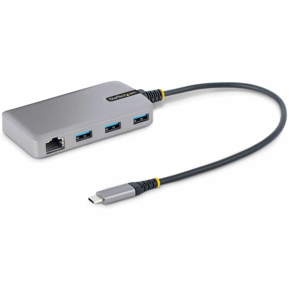 StarTech.com 3-Port USB-C Hub with Ethernet, 3x USB-A Ports, GbE, 5Gbps, Bus-Powered, 1ft/30cm Cable, Portable USB Type-C Expansion Hub MPN:5G3AGBB-USB-C-HUB