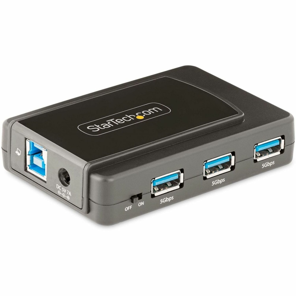 StarTech.com 7-Port USB Hub, USB 3.0 5Gbps, USB-A to 7x USB-A, Self Powered USB-A Expansion Hub w/ 35W Power Supply - 5G7ASUSBAHUB MPN:5G7AS-USB-A-HUB