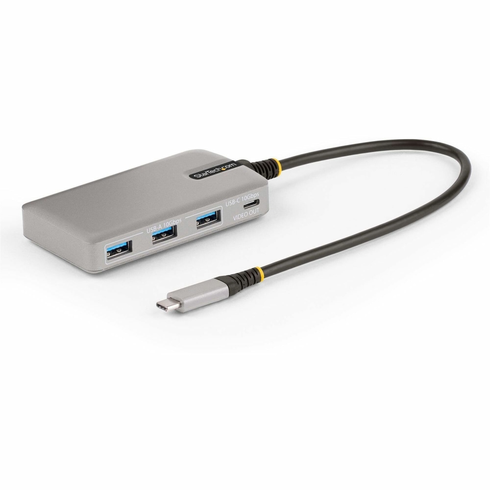 StarTech.com 4-Port USB-C Hub with USB-C DP Alt Mode Video Output, 3x USB-A, 1x USB-C, 100W Power Delivery Pas - HB31C3A1CDPPD3 MPN:HB31C3A1CDPPD3