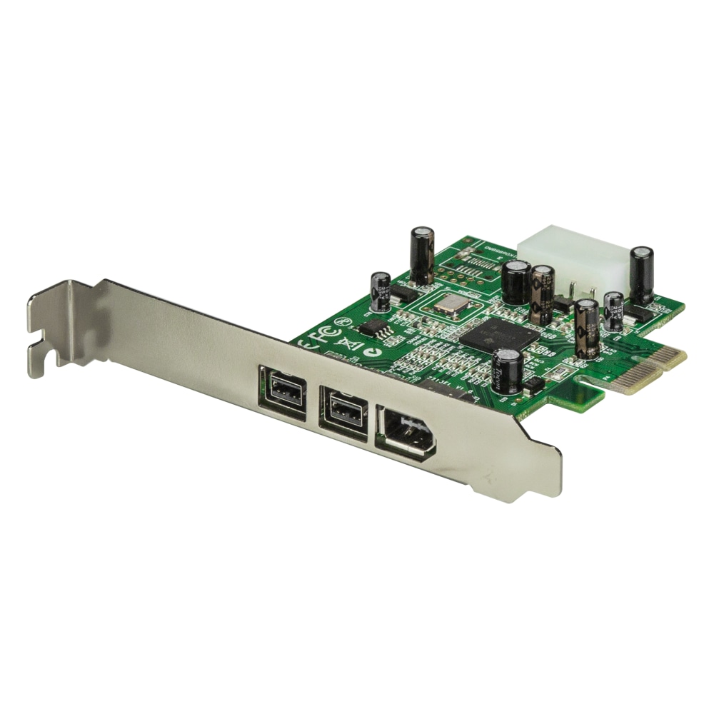 StarTech.com 3 Port 2b 1a 1394 PCI Express FireWire Card - Add 2 native FireWire 800 ports to your computer through a PCI Express expansion slot MPN:PEX1394B3