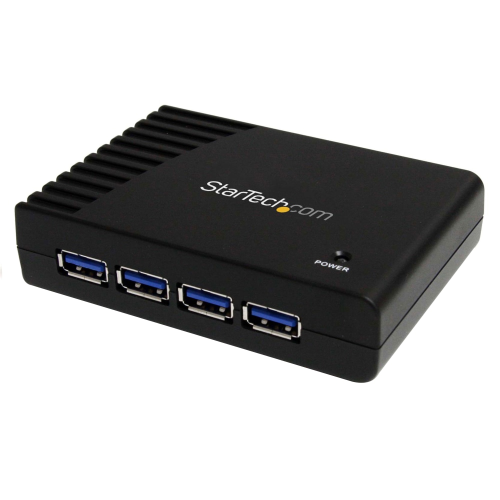 StarTech.com 4 Port Black SuperSpeed USB 3.0 Hub MPN:ST4300USB3