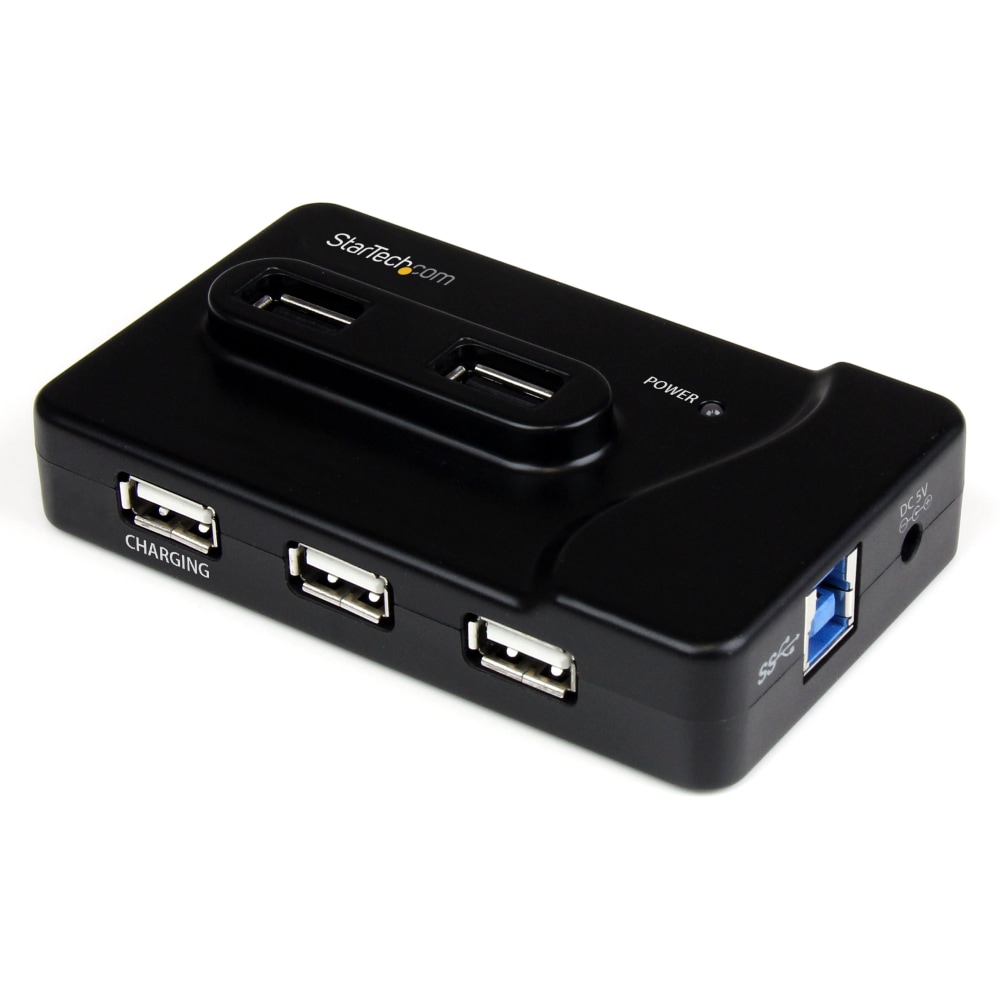 StarTech.com 6 Port USB 3.0 / USB 2.0 Combo Hub with 2A Charging Port - 2x USB 3.0 & 4x USB 2.0 MPN:ST7320USBC
