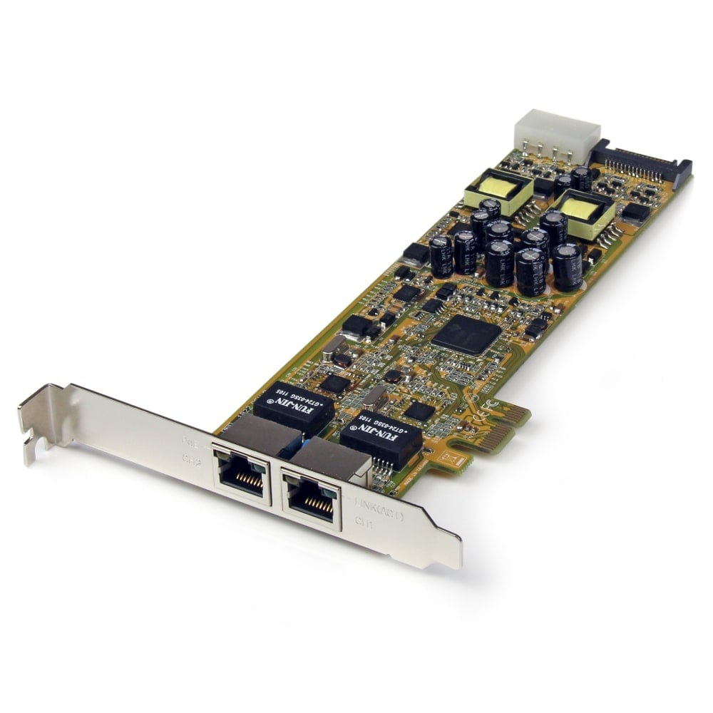 StarTech.com Dual Port PCI Express Gigabit Ethernet PCIe Network Card Adapter MPN:ST2000PEXPSE