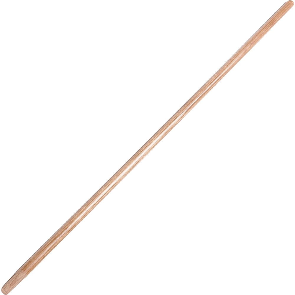 Ettore Floor Squeegee Wooden Pole Handle - 54in Length - 1in Diameter - Natural - Wood - 1 Each (Min Order Qty 10) MPN:1628