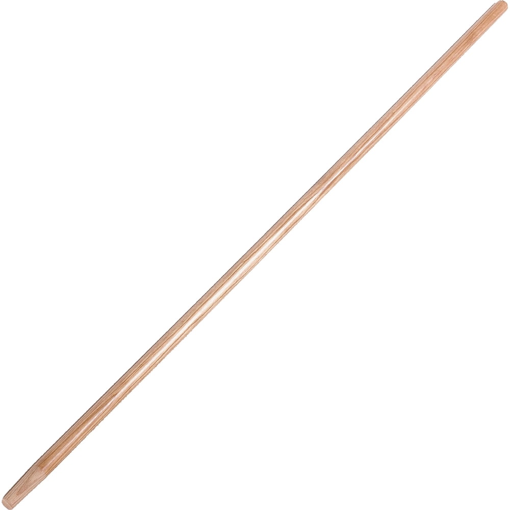 Ettore Floor Squeegee Wooden Pole Handle - 54in Length x 1in Diameter - Natural - Wood - 1 Each MPN:1628