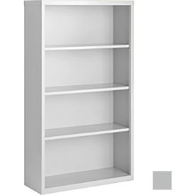 Steel Cabinets USA Bookcase Assembled 36W x 13D x 60H Gray BCA-366013-G