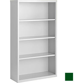 Steel Cabinets USA Bookcase Assembled 36W x 18D x 60H Leaf Green BCA-366018-L-GRN