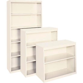 Steel Cabinets USA BCA-367218-P Bookcase Assembled 36x18x72 Putty BCA-367218-P