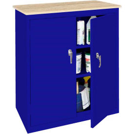 Steel Cabinets USA Counter Height Cabinet with Plastic Top 36