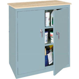 Steel Cabinets USA Counter Height Cabinet with Plastic Top 36