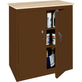 Steel Cabinets USA Counter Height Cabinet with Plastic Top 36