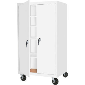 Steel Cabinets USA Mobile Storage Cabinet 36