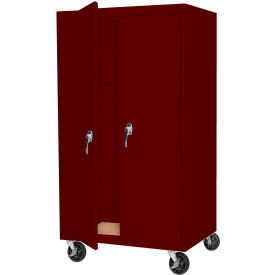 Steel Cabinets USA Mobile Storage Cabinet 36