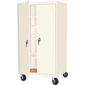 Steel Cabinets USA Mobile Storage Cabinet 36
