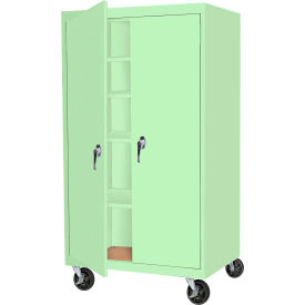 Steel Cabinets USA Mobile Storage Cabinet 36