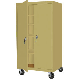 Steel Cabinets USA Mobile Storage Cabinet 36