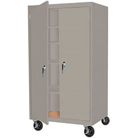 Steel Cabinets USA Mobile Storage Cabinet 48