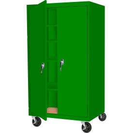 Steel Cabinets USA Mobile Storage Cabinet 48