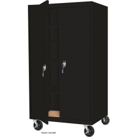 Steel Cabinets USA Mobile Storage Cabinet 48