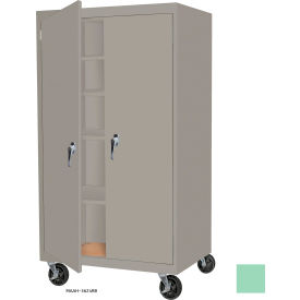 Steel Cabinets USA Mobile Storage Cabinet 48