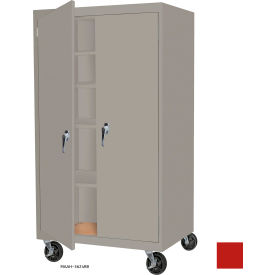 Steel Cabinets USA Mobile Storage Cabinet 48