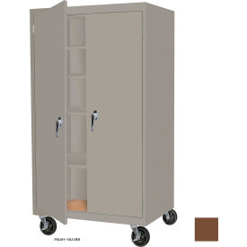 Steel Cabinets USA Mobile Storage Cabinet 48