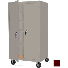 Steel Cabinets USA Mobile Storage Cabinet 48