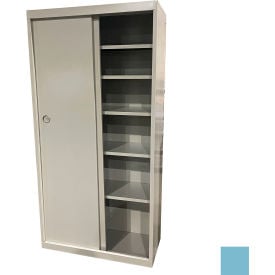 Steel Cabinets USA Sliding Door Storage Cabinet 36