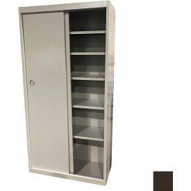 Steel Cabinets USA Sliding Door Storage Cabinet 36