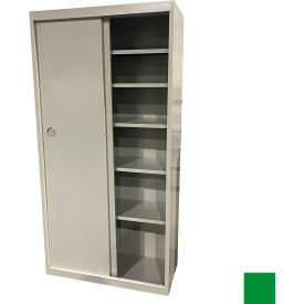 Steel Cabinets USA Sliding Door Storage Cabinet 36