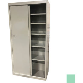 Steel Cabinets USA Sliding Door Storage Cabinet 36
