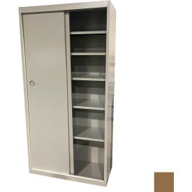 Steel Cabinets USA Sliding Door Storage Cabinet 36