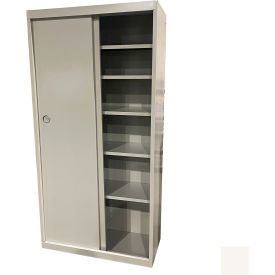 Steel Cabinets USA Sliding Door Storage Cabinet 36