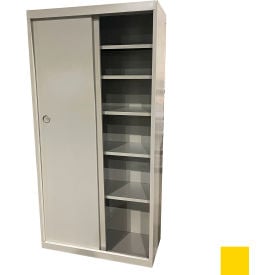 Steel Cabinets USA Sliding Door Storage Cabinet 36