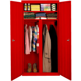 Steel Cabinets USA All-Welded Wardrobe Cabinet 36