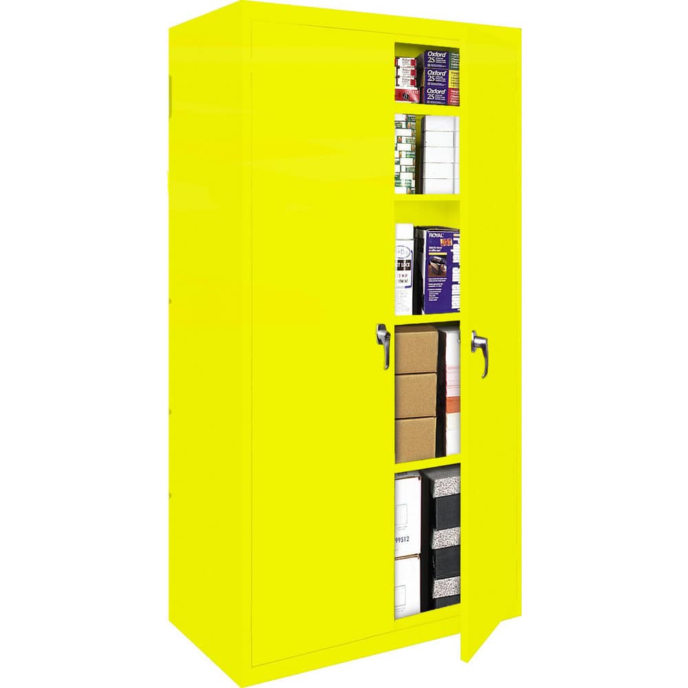 Storage Cabinets, Cabinet Type: Lockable Welded Storage Cabinet , Cabinet Material: Steel , Cabinet Door Style: Flush , Locking Mechanism: Keyed  MPN:FS-36MAG1-Y