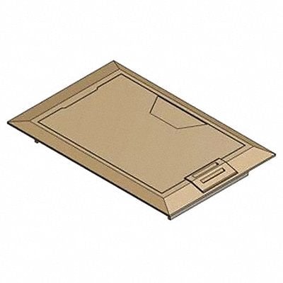 Floor Box Cover 8-3/8 in Brass MPN:664-CST-M-BRS