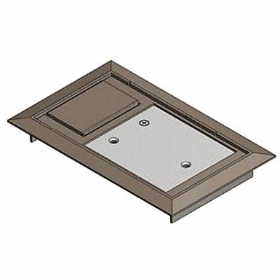 Floor Box Cover 8-1/8 in Brown MPN:664-CST-SW-BRN