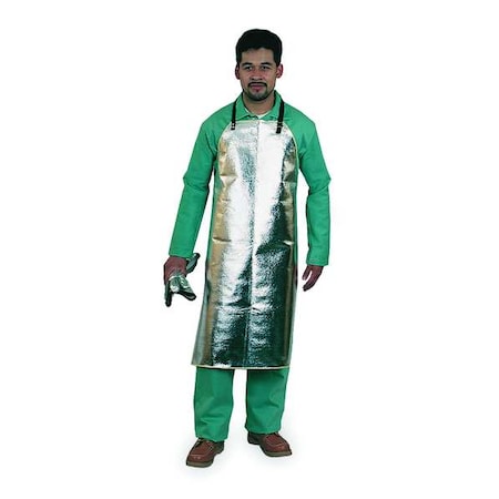 Aluminized Bib Apron, Aluminized, Rayon MPN:ARL125-39