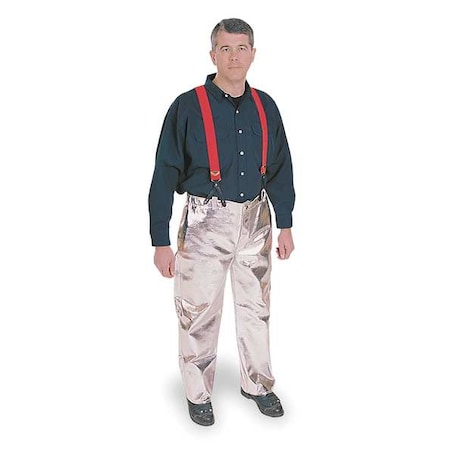 Flame Resistant Pants, L 15 oz Aluminized Rayon MPN:ARL410