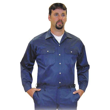 Flame-Resistant Collared Shirt, 8.1 cal/sq cm, XL, Vinex® MPN:NBV8 9575