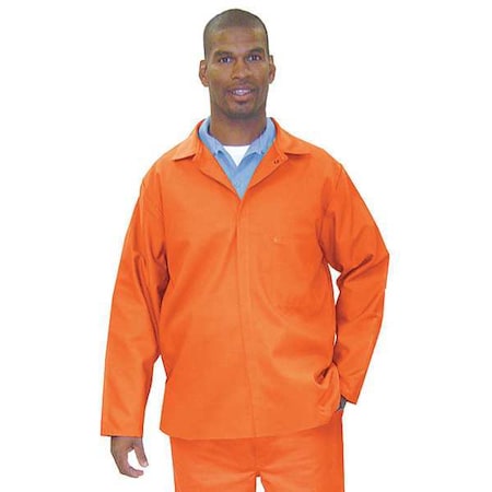 FR Jacket, 12.9 cal/sq cm, XL, 12 oz Whipcord Indura, Snaps Closure MPN:OWCP 9450-30
