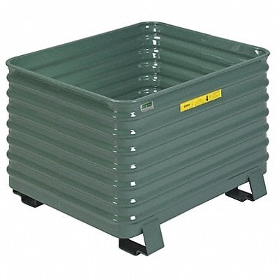 Bulk Container Vista Green Solid 48 in MPN:RCCM404824VG