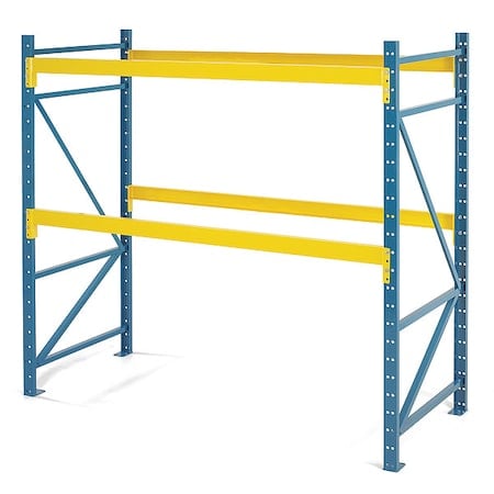 Pallet Rack Starter Kit, 8 ft H, 96 in W, 36 in D MPN:BCF3L360963H096S