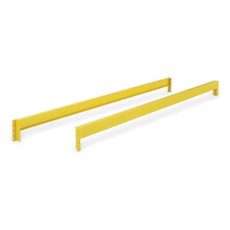 Channel Beam, 3 in H, 96 in W, 3 in D, Yellow MPN:CB7XH300096BP52-40YW-2PK