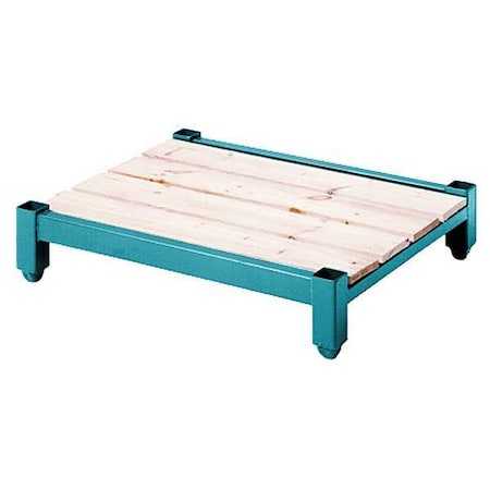 Stack Rack Base, 48x42, 4000 lb, Wood Deck MPN:HD4248SFWDHSVG