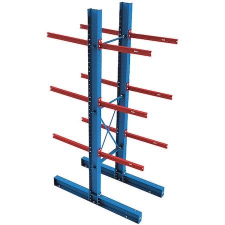 Cantilever Rack, Blue, Steel MPN:IBCDS192048S