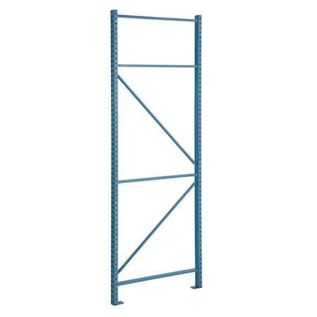 Upright Frame, 18 ft H, 3 in W, 42 in D, Blue MPN:RTFBP042216F01PB
